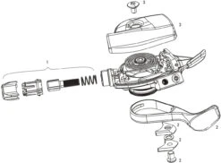 SRAM Piezas De Repuesto Palanca De Cambios XX1 / X01 / X01 DH 1x11