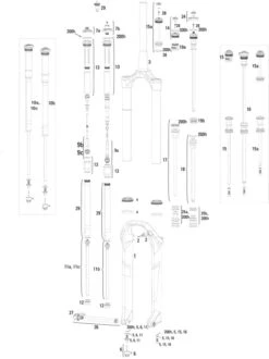 ROCKSHOX Repuestos Pike (A1-A2 / 2014-2017) 29"