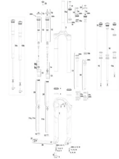 ROCKSHOX Repuestos Pike (A1-A2 / 2014-2017) 27,5"
