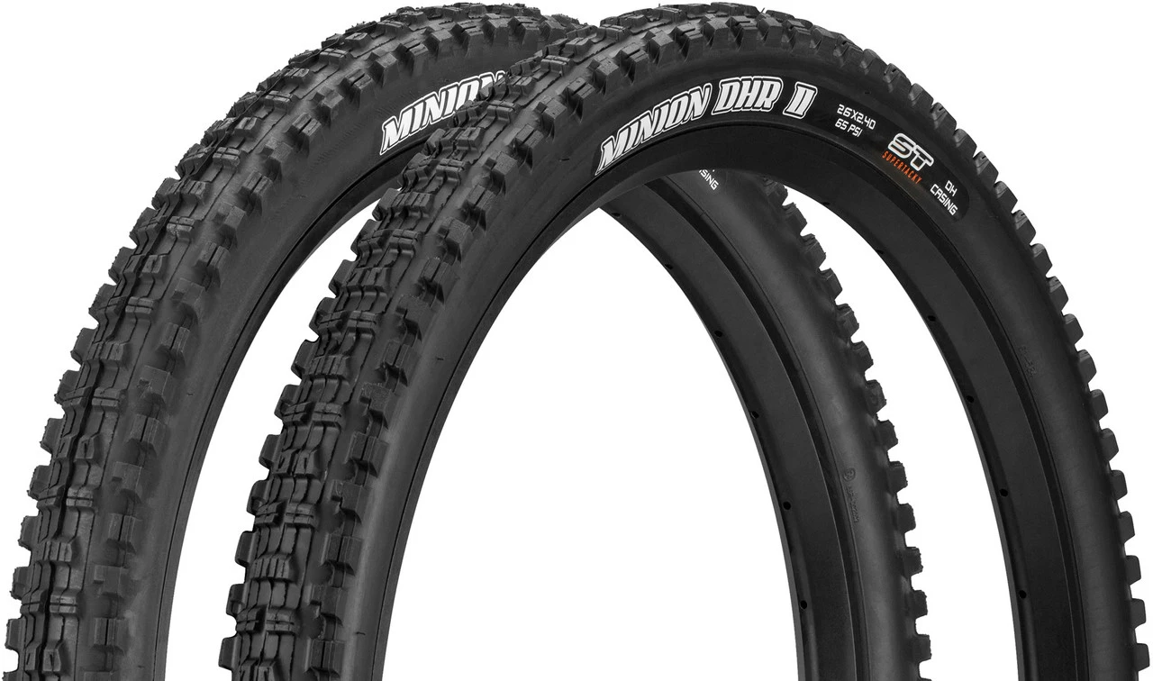 MAXXIS Set De 2 Cubiertas De Alambre Minion DHR II SuperTacky / MaxxPro 26"