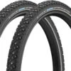 Schwalbe Cubierta De Alambre Con Spikes Marathon Winter Plus 26" En Set De 2