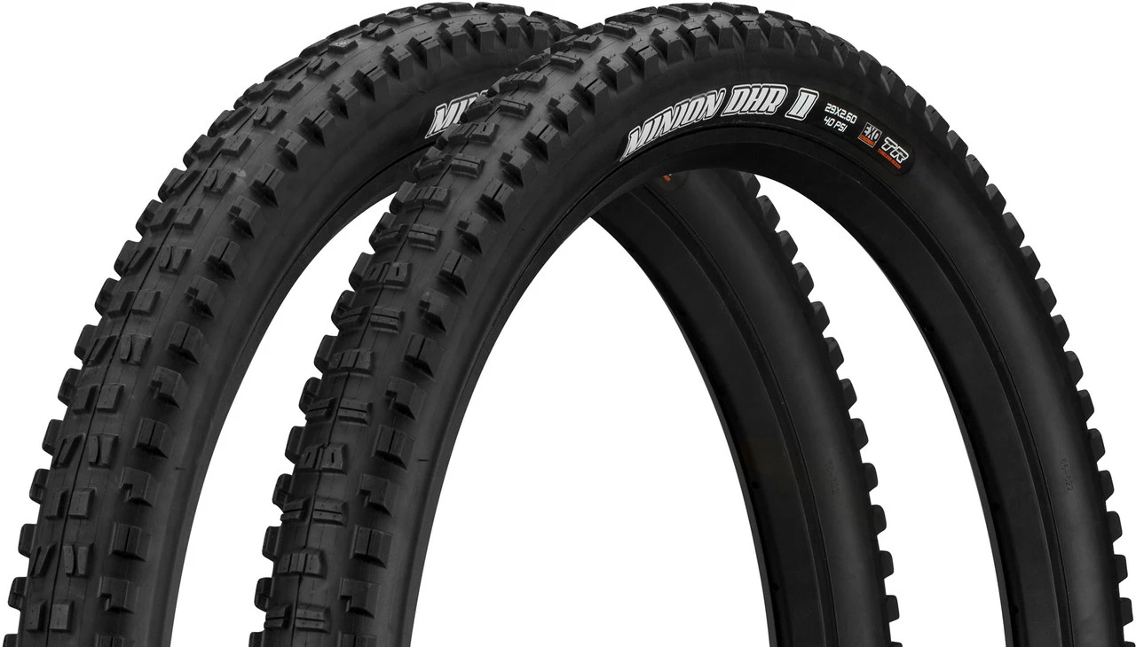 MAXXIS Cubierta Plegable Minion DHF / DHR II Dual EXO WT TR 29+ En Set De 2