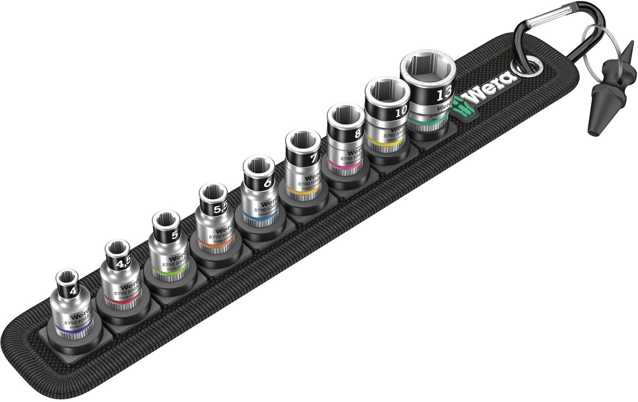 Wera Juego De Insertos Imantados De Llaves De Vaso Belt A 1 Zyklop