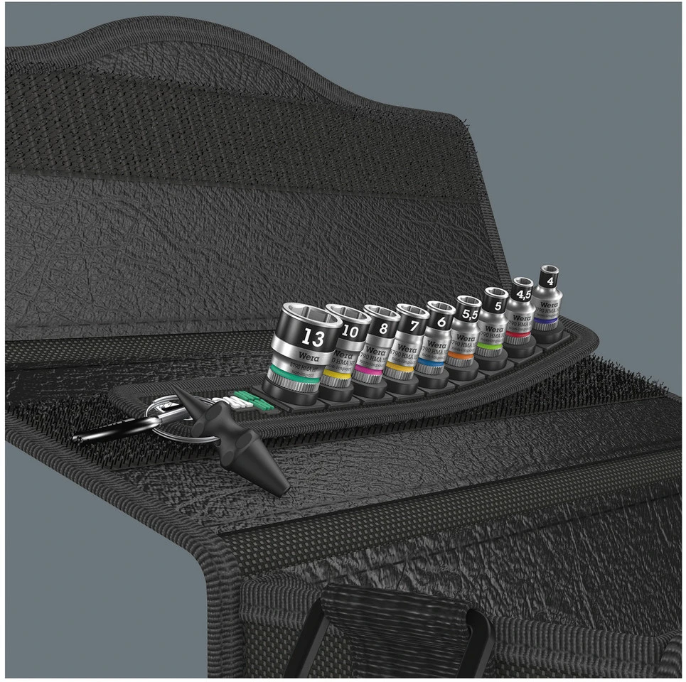 Wera Juego De Insertos Imantados De Llaves De Vaso Belt A 1 Zyklop - Imagen 3