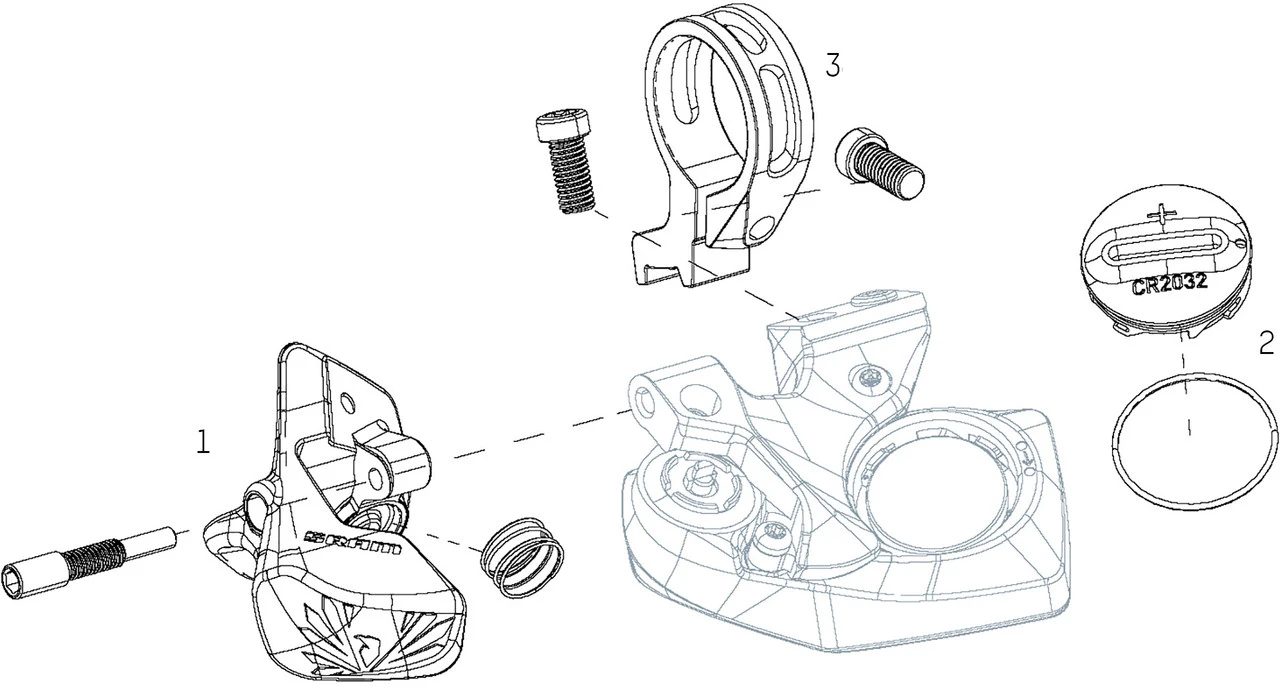SRAM Piezas De Repuesto Para Palanca De Frenos/cambios XX1 / X01 Eagle AXS