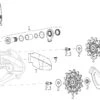 SRAM Piezas De Repuesto Para Sistemas De Cambios XX1 / X01 Eagle AXS