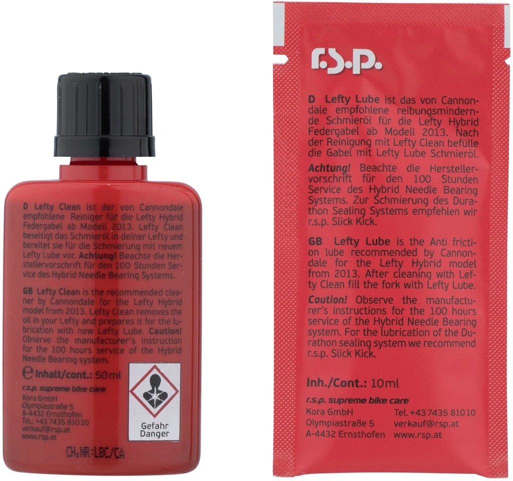 R.s.p. Kit De Mantenimiento Lefty Service Kit - Imagen 2