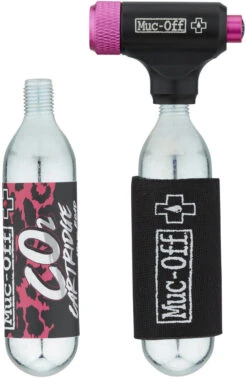Muc-Off Bomba Road Inflator CO2 + 2 X Cartucho De CO2