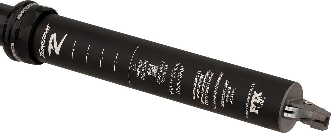 Race Face Tija De Sillín Turbine R Dropper 100 Mm - Imagen 6