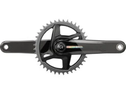 SRAM Juego De Bielas Force 1 AXS DUB DM 1x12 Velocidades Carbon Powermeter